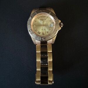 Invicta Women's Gold and Black Watch